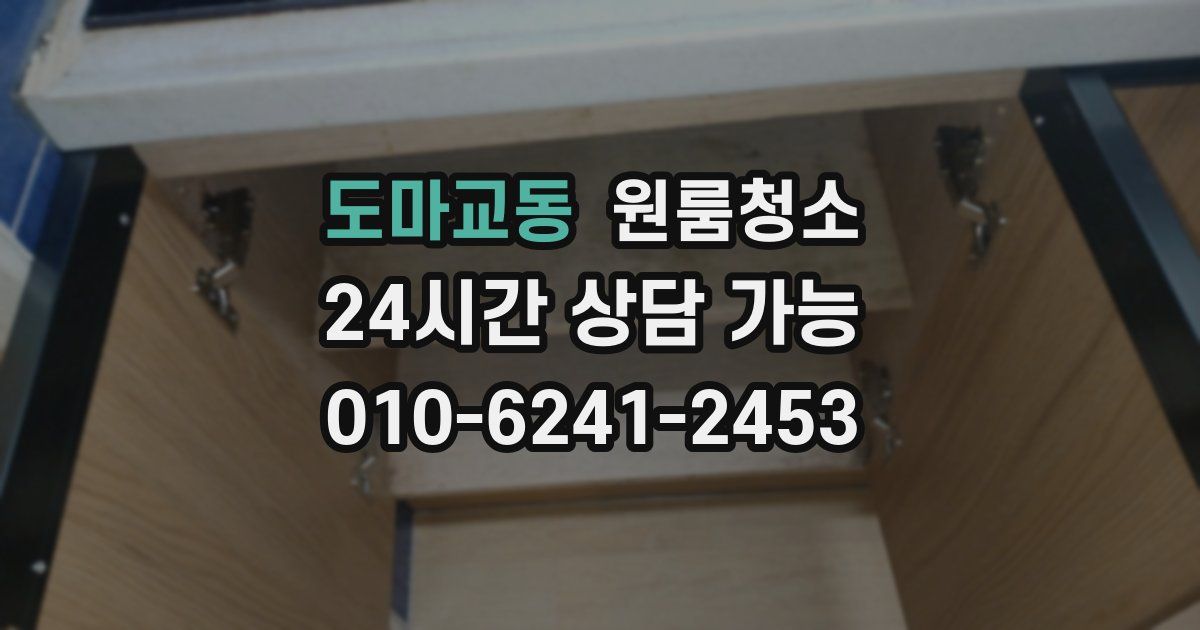 도마교동 입주청소