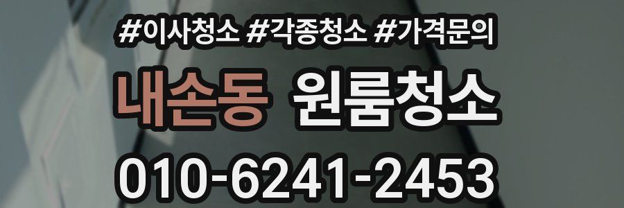 내손동 이사청소