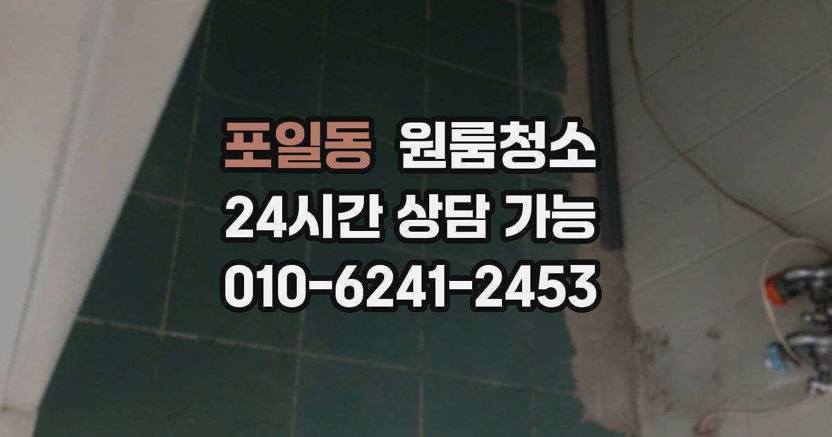 포일동 입주청소