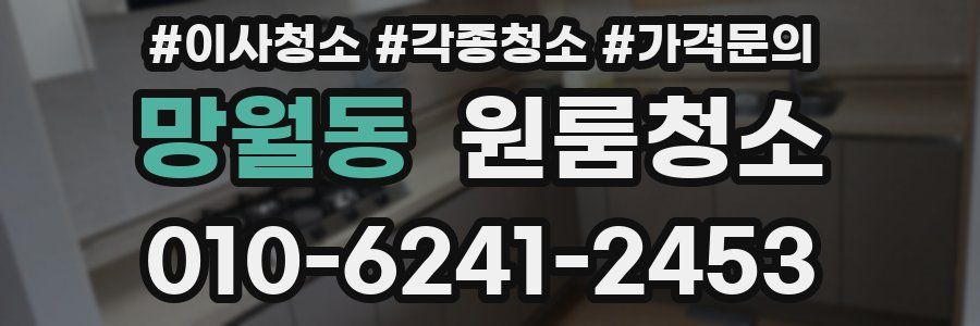 망월동 이사청소