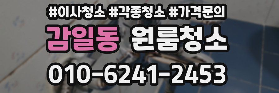 감일동 이사청소