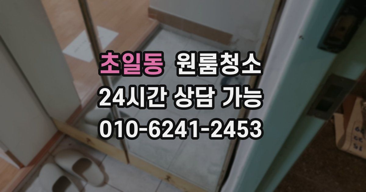 초일동 입주청소