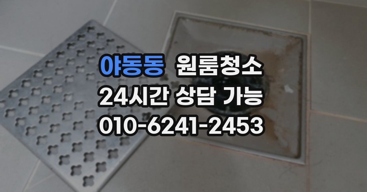 야동동 입주청소