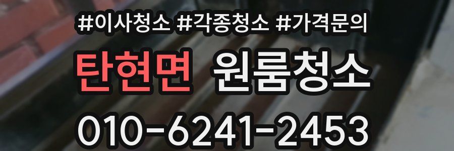 탄현면 이사청소