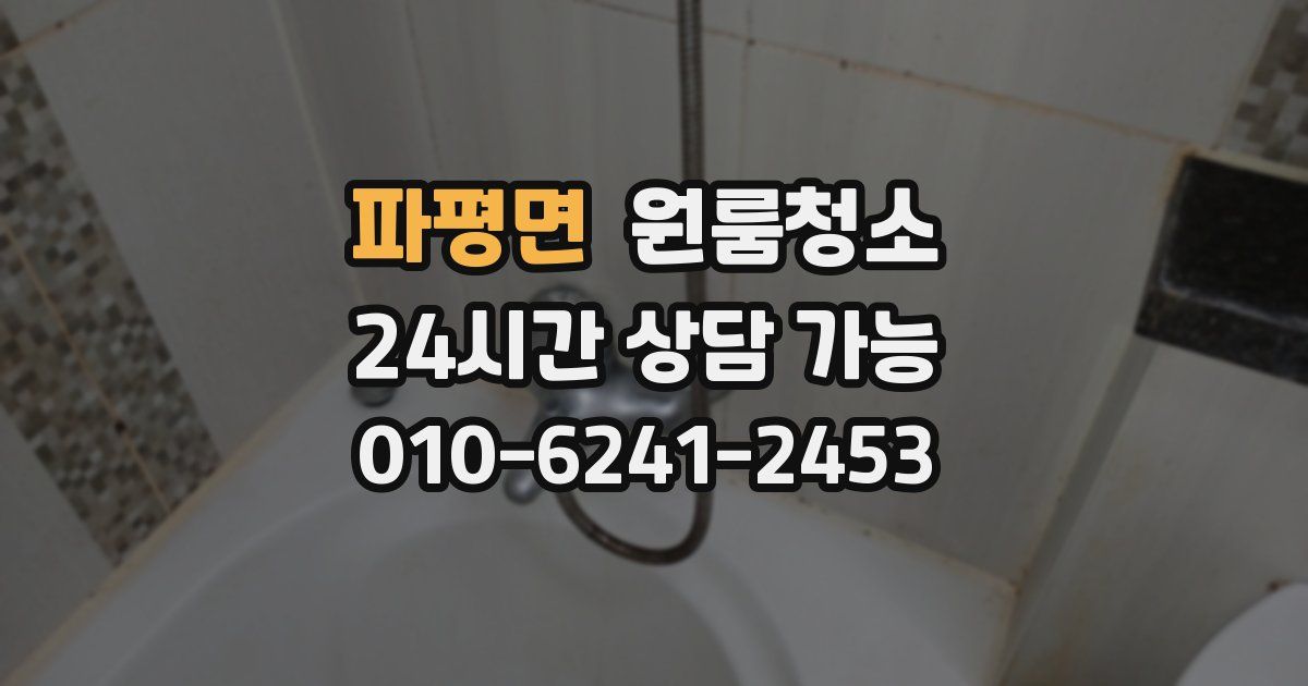 파평면 입주청소