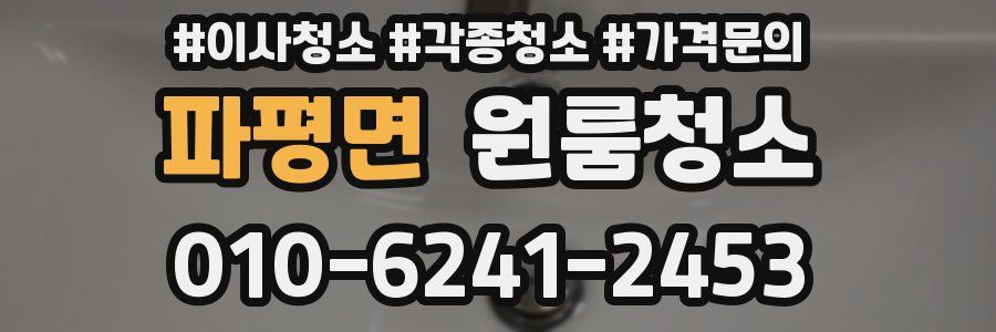 파평면 이사청소
