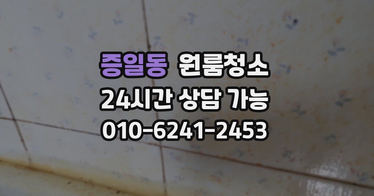 증일동 입주청소