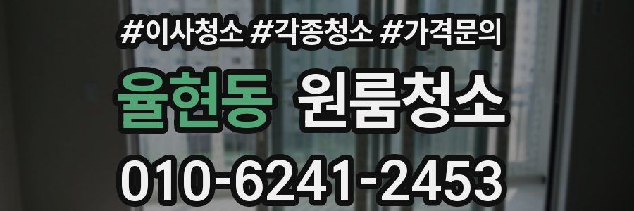 율현동 이사청소