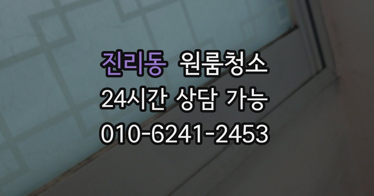 진리동 입주청소