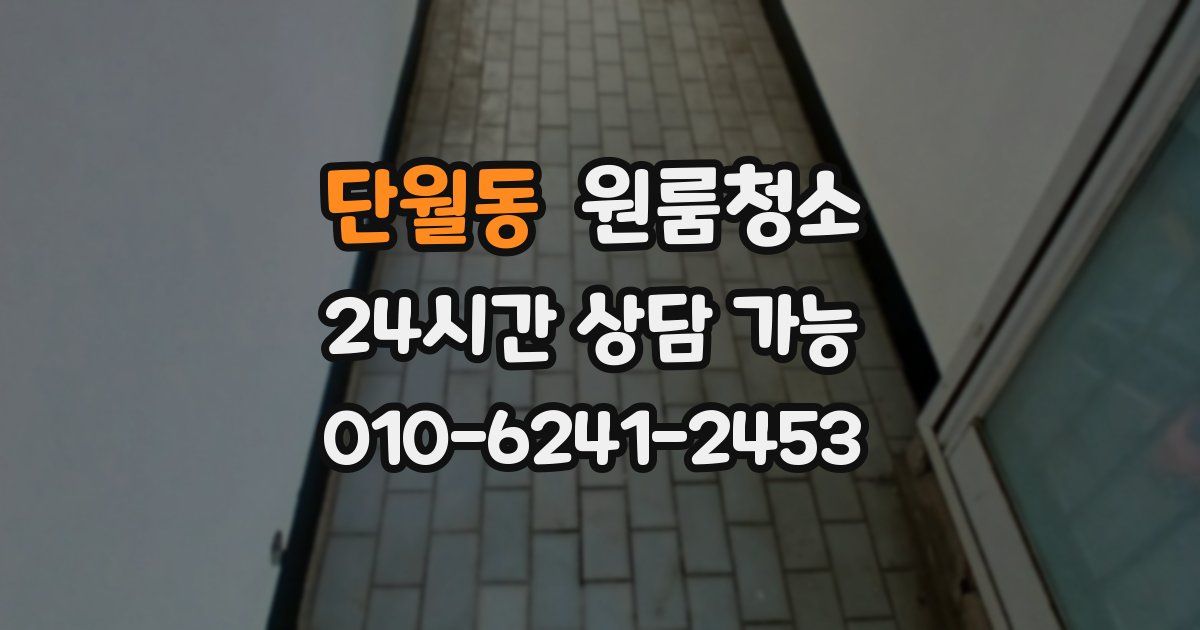 단월동 입주청소