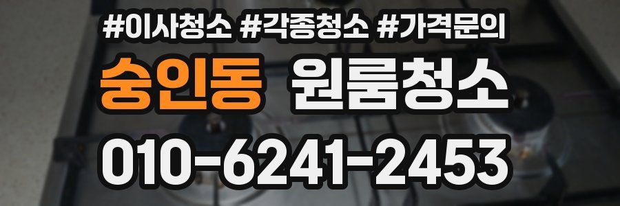 숭인동 이사청소