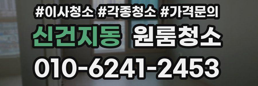 신건지동 이사청소