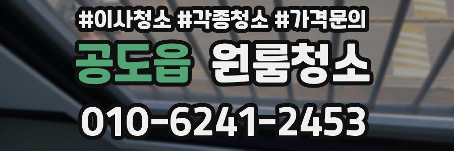 공도읍 이사청소