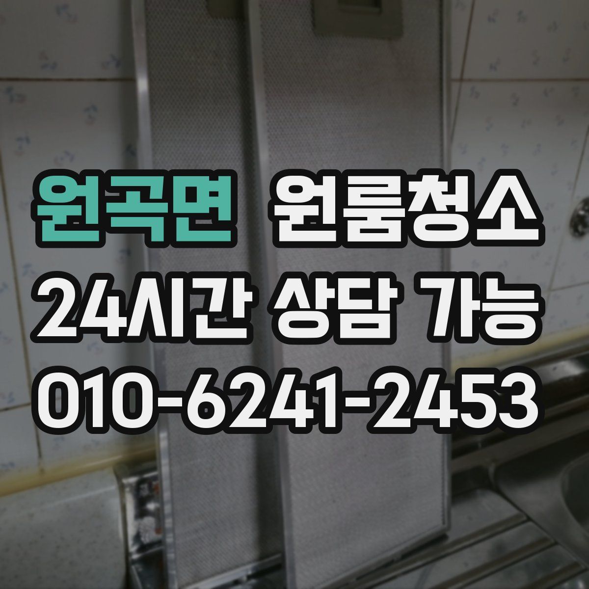 원곡면 원룸청소