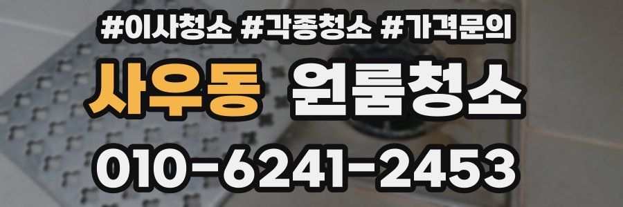 사우동 이사청소