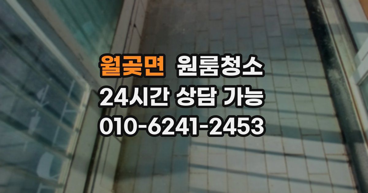 월곶면 입주청소