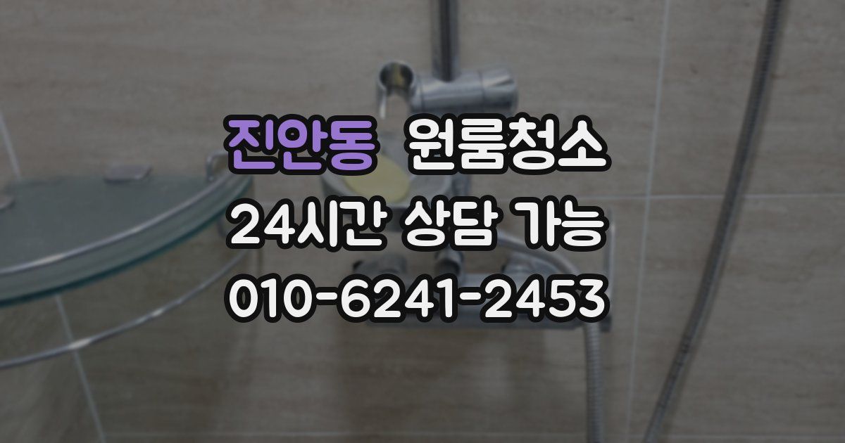 진안동 입주청소