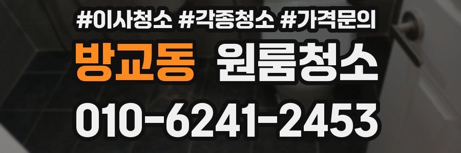 방교동 이사청소