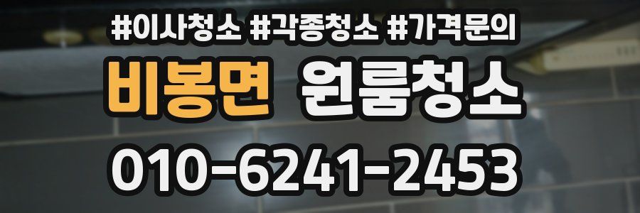 비봉면 이사청소