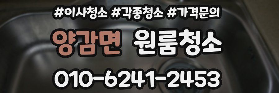 양감면 이사청소