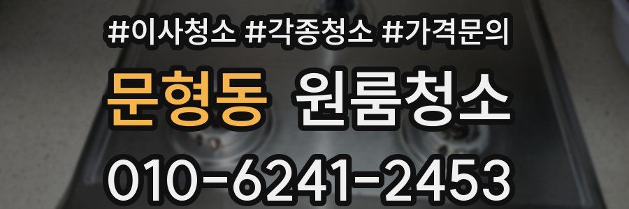 문형동 이사청소