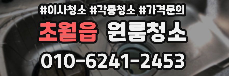 초월읍 이사청소