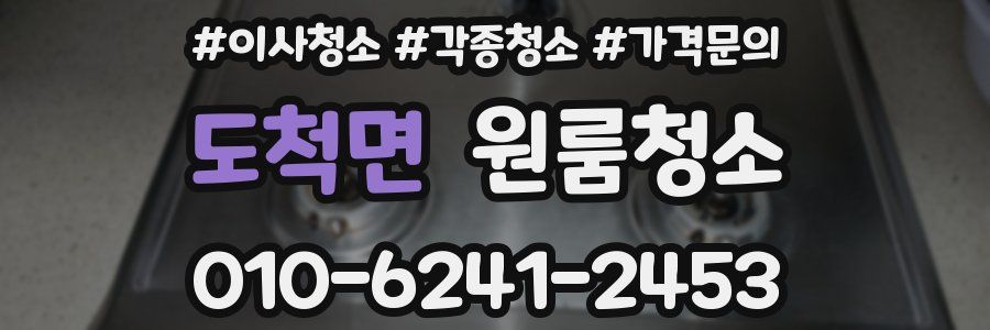 도척면 이사청소