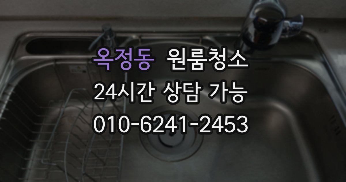 옥정동 입주청소