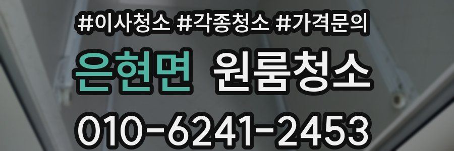 은현면 이사청소