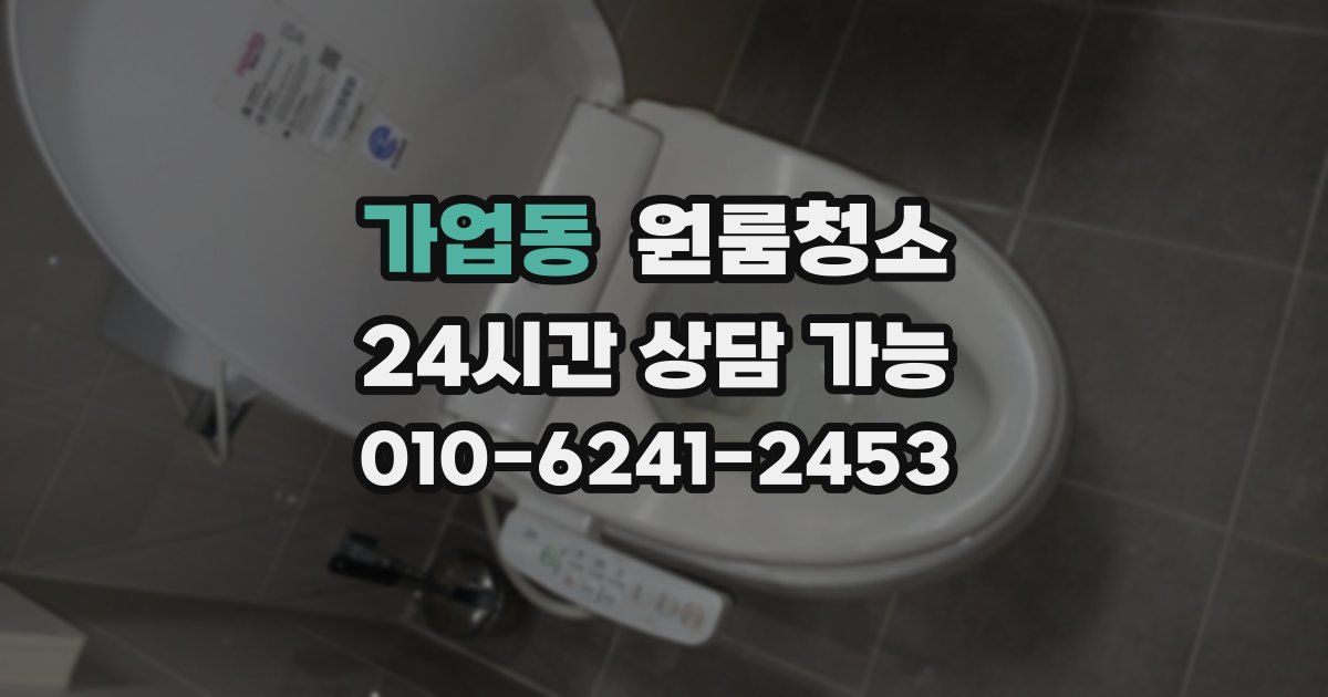 가업동 입주청소