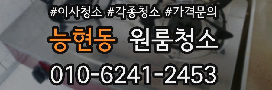 능현동 이사청소