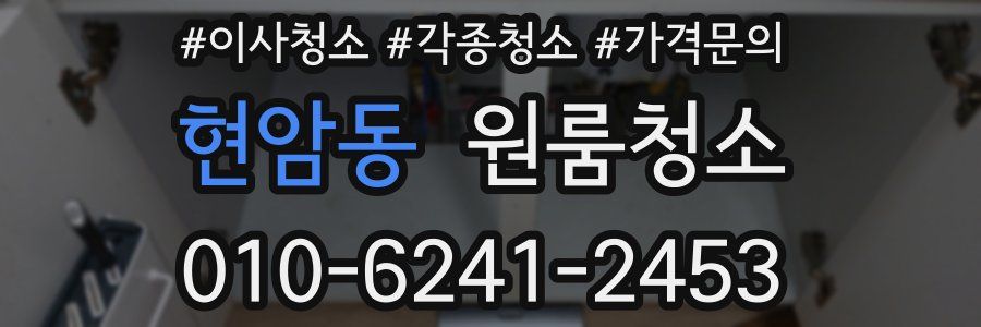 현암동 이사청소