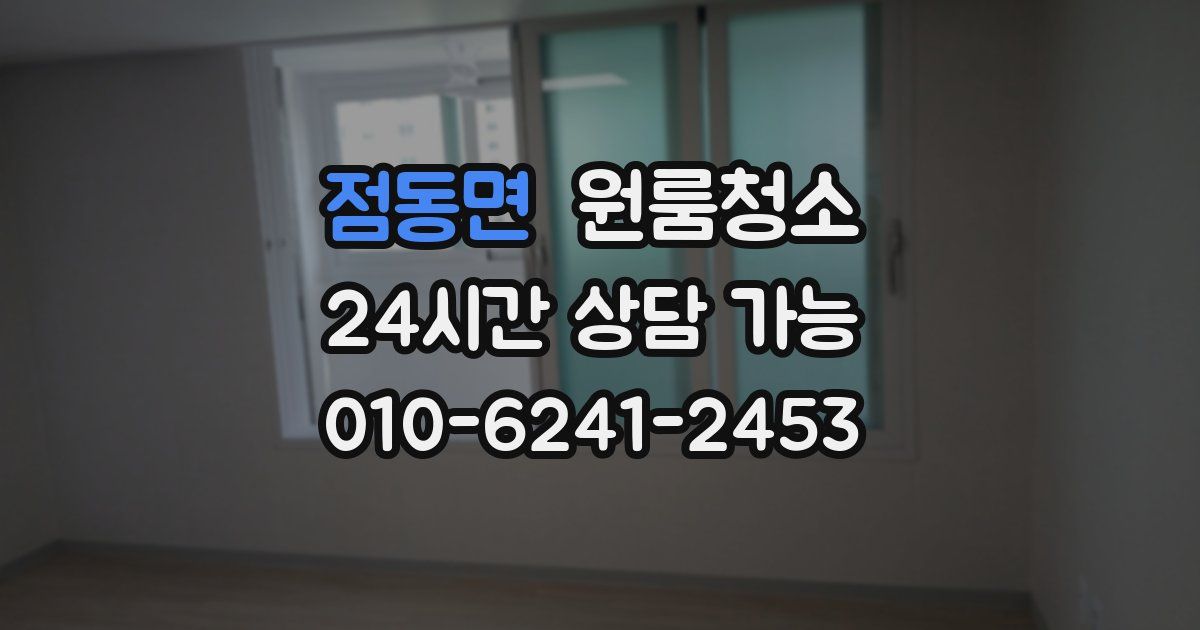 점동면 입주청소