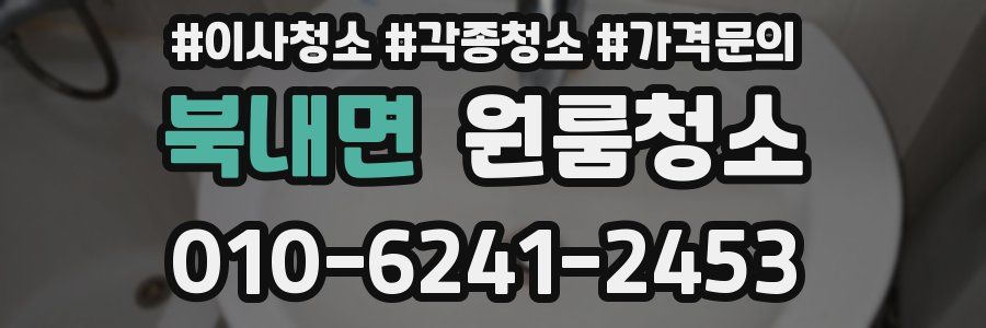 북내면 이사청소