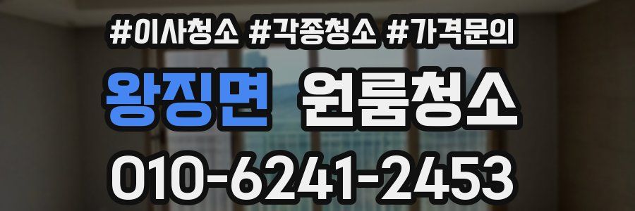 왕징면 이사청소