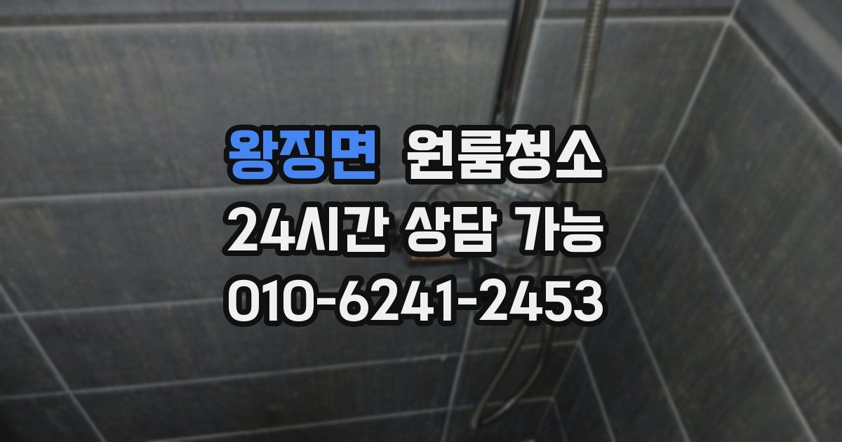 왕징면 입주청소