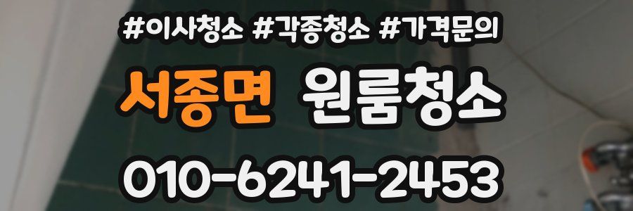 서종면 이사청소