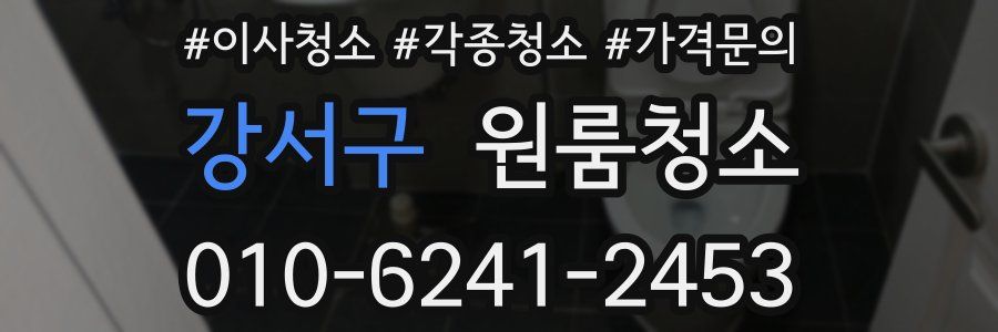 강서구 이사청소