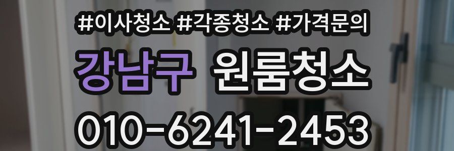 강남구 이사청소