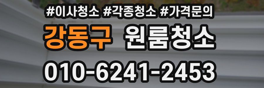 강동구 이사청소