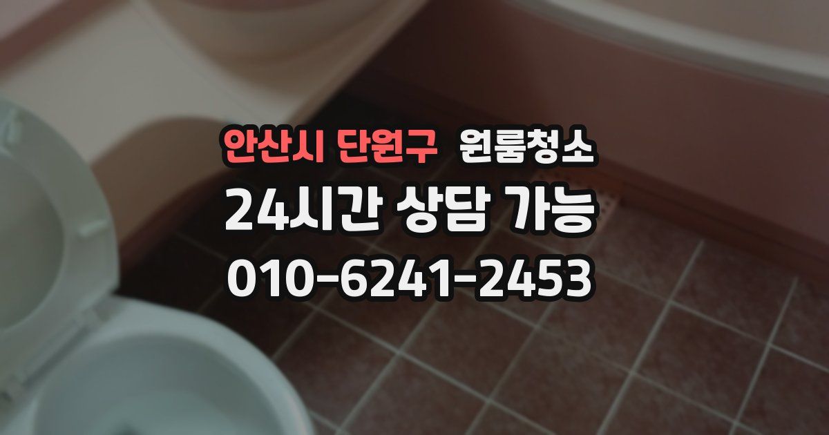 안산시 단원구 입주청소
