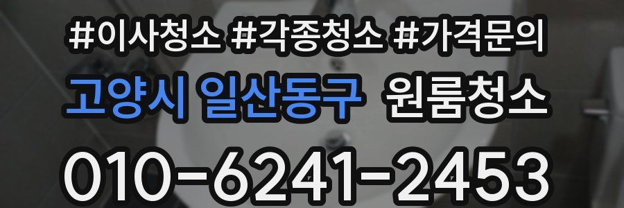 고양시 일산동구 이사청소