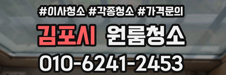 김포시 이사청소