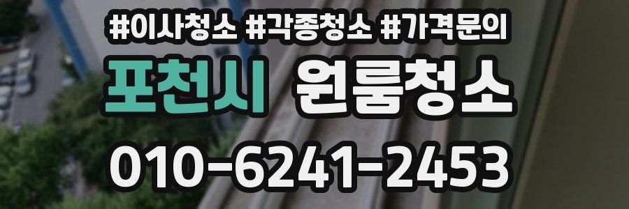 포천시 이사청소