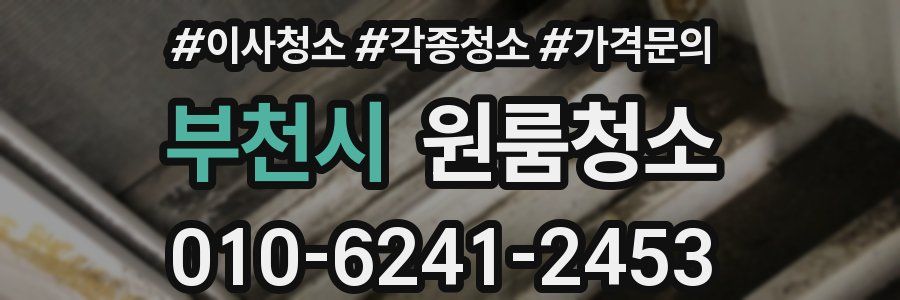 부천시 이사청소