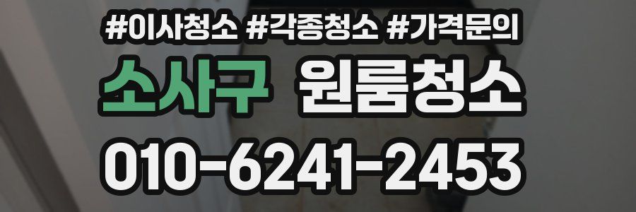 소사구 이사청소