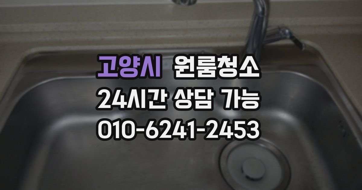 고양시 입주청소