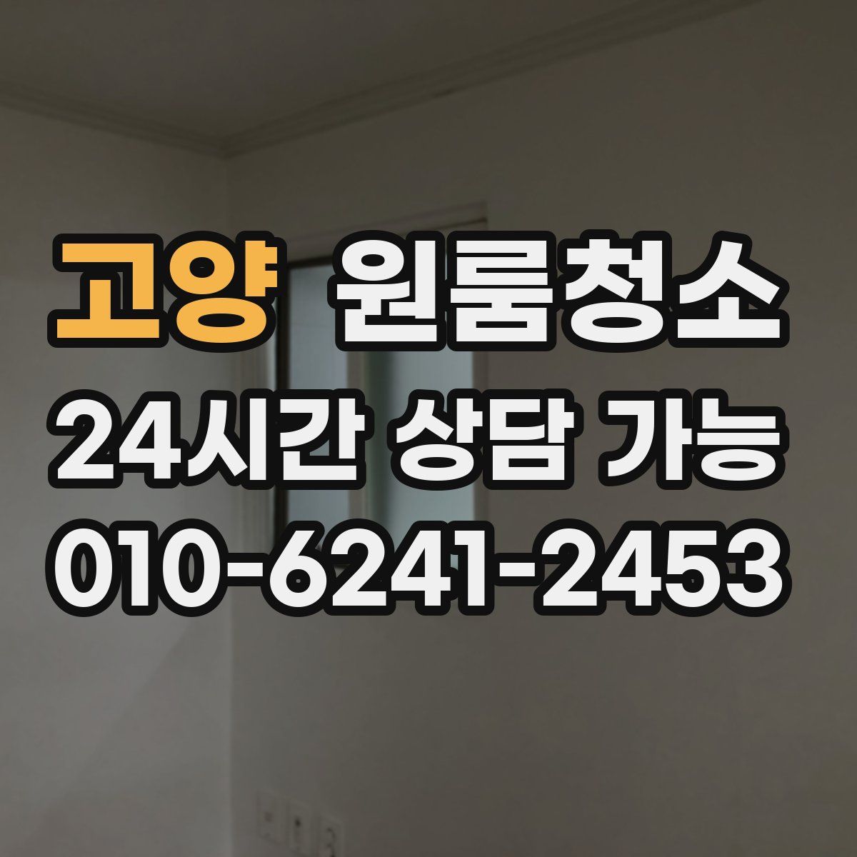 고양 원룸청소