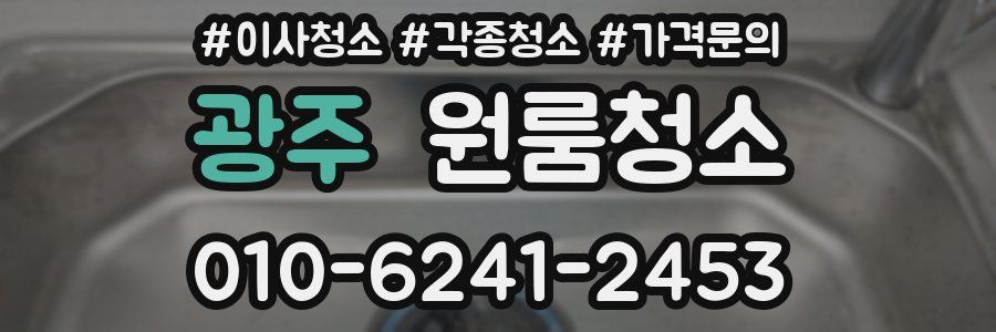 광주 이사청소
