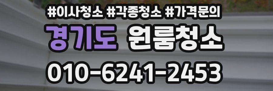 경기도 이사청소